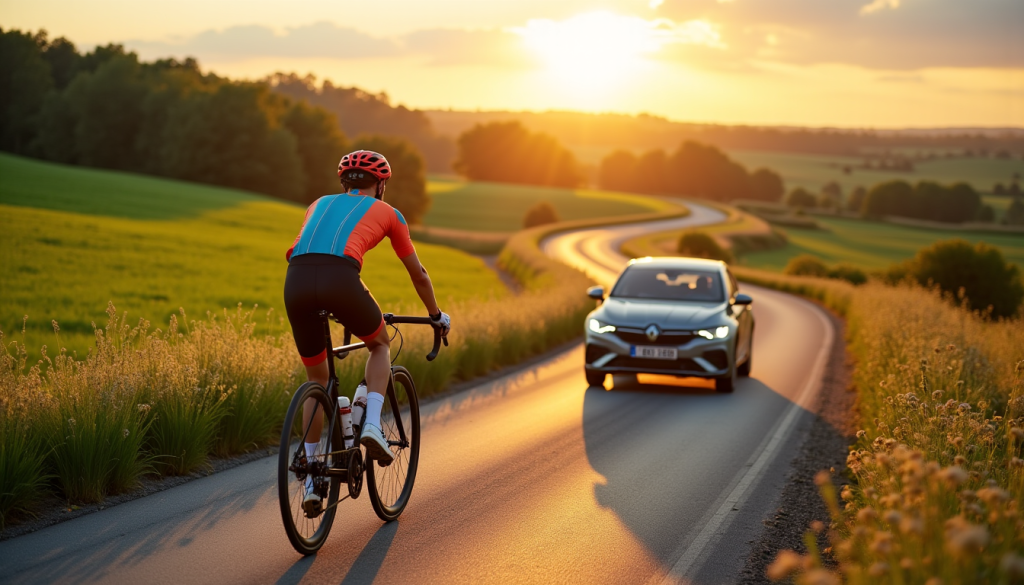 Comment dépasser un cycliste en toute légalité