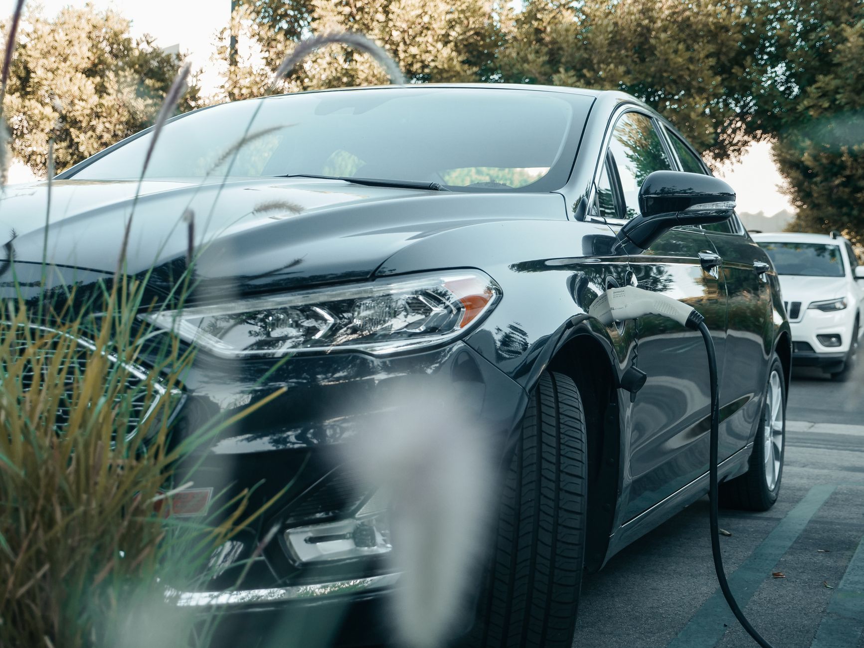 Recharge d une voiture hybride rechargeable